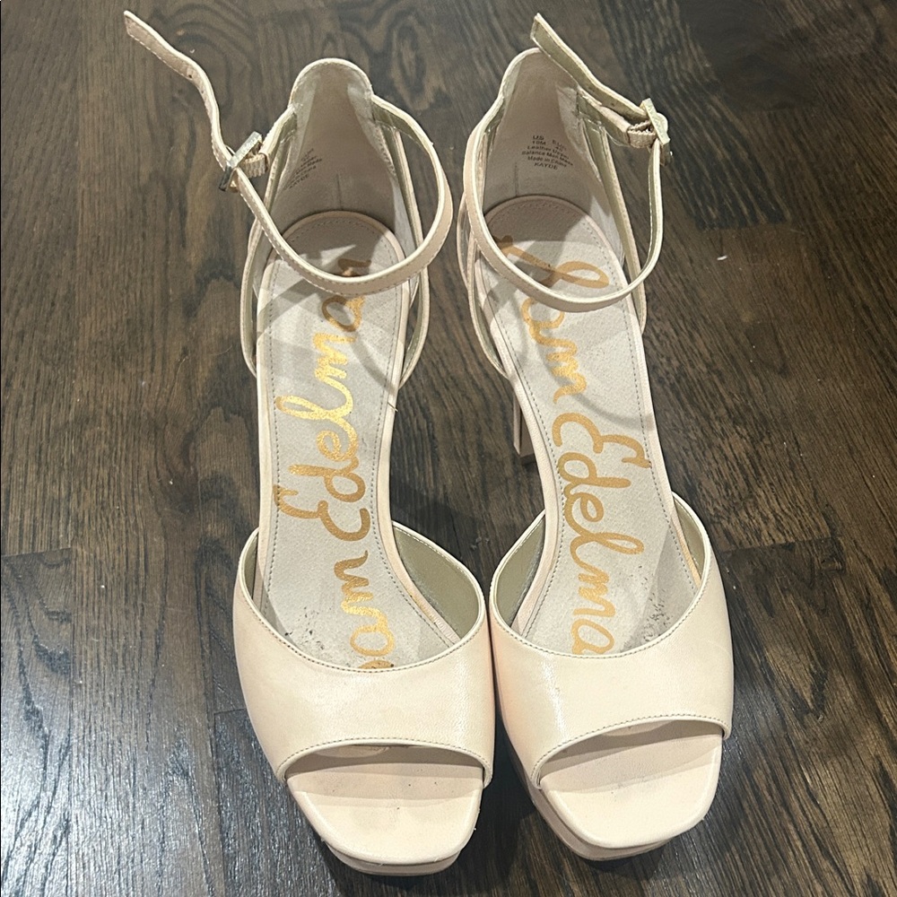 Sam Edelman Women's Nude Heels